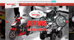 Desktop Screenshot of motorshop.com.pl